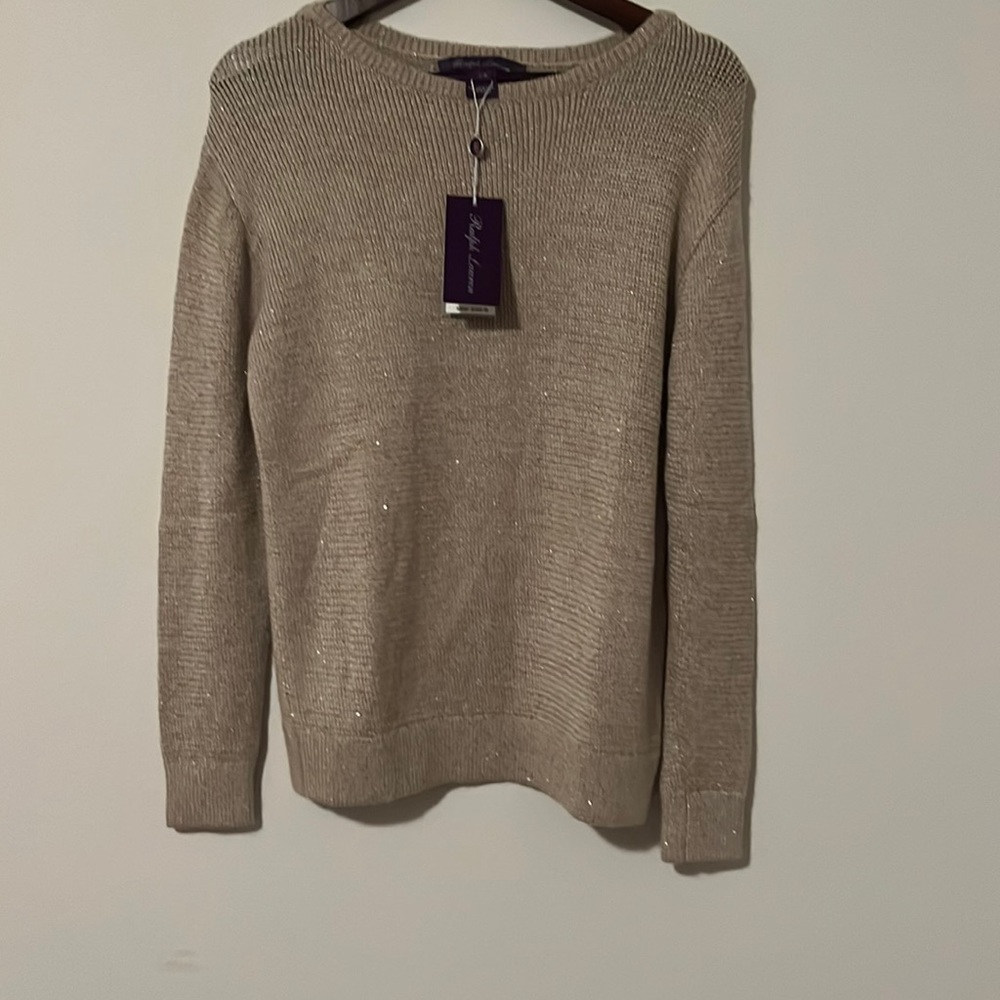 $1690 Polo Ralph Lauren’s Purple label ladies luxurious sweater made in china. - Picture 1 of 11